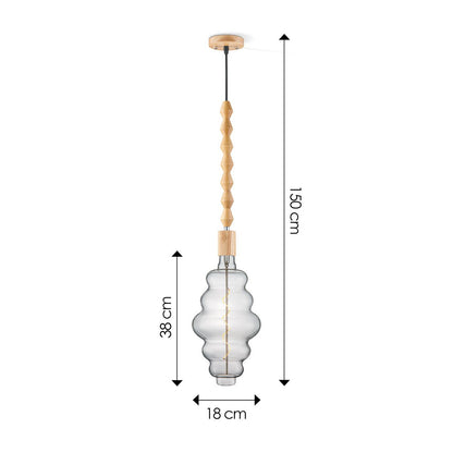 Home Sweet Home hanglamp Dana Cloud - dimbaar E27 helder