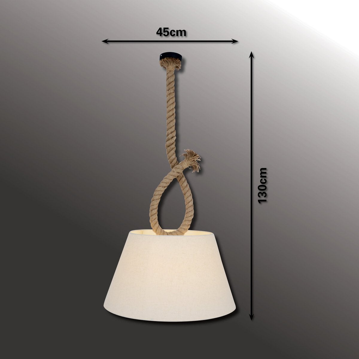 Hanger lamp "touw"