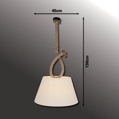 Hanger lamp "touw"
