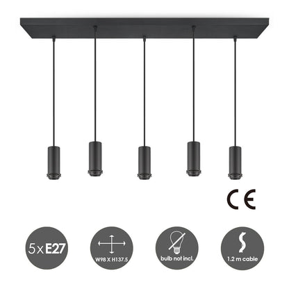 Home Sweet Home verlichtingspendel Pendel Xxl 98/25/137.5cm - Zwart