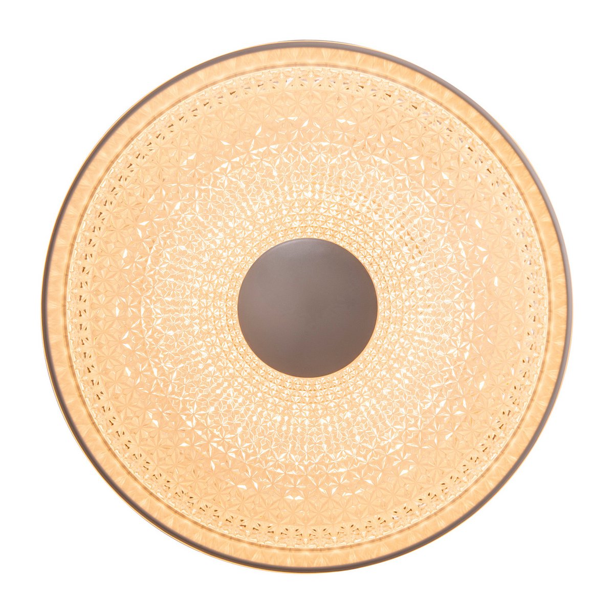 LED -plafondlicht "Boise" Ø 51 cm met veel functies, gemaakt van metaal en plastic, wit, met geïntegreerde LED's, verlichting voor woonkamers of kantoor