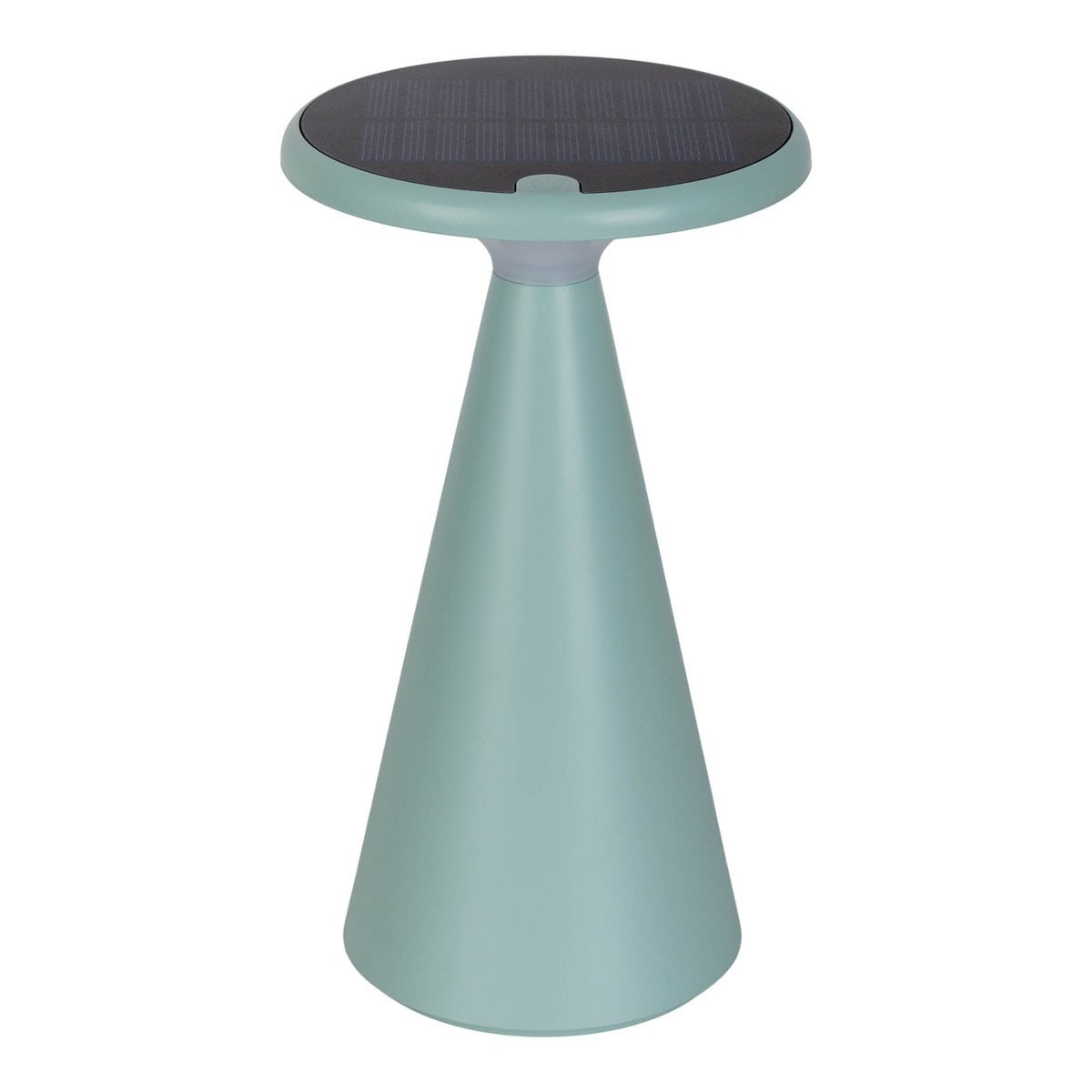 Zonne -batterijtafellamp "Palu" voor buiten en binnen, gemaakt van plastic in groen, 20 cm hoog