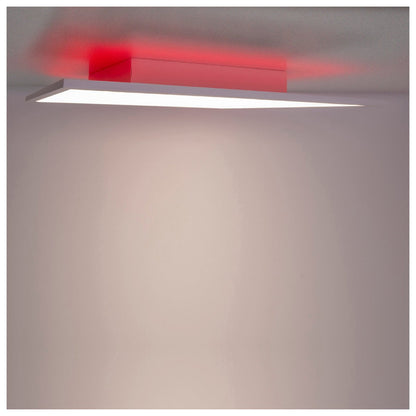 Smart Home LED -achtergrondverlichting Paneel zijlengte 45 cm, veel functies, transportlamp gemaakt van metaal en plastic, geïntegreerde LED's