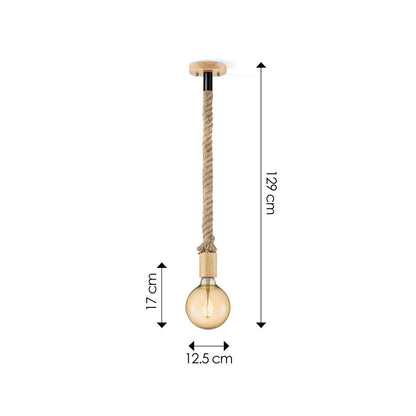 Home Sweet Home hanglamp Leonardo - G180 - dimbaar E27 amber