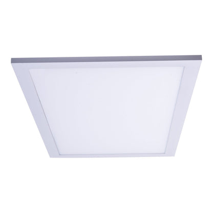 LED -assemblagepaneel "Nicola", montagelamp gemaakt van metaal en plastic met stevig ingebouwde LED's in neutraal wit, paneel voor interieurs 29,5 x59,5 cm