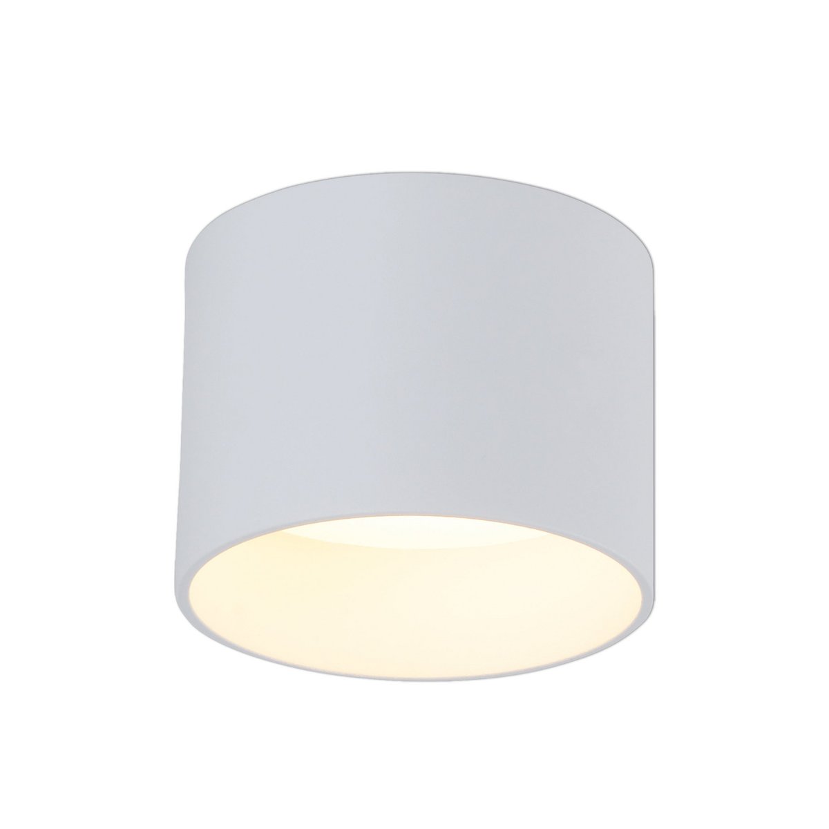 LED Spot "Trios" Ø 10 cm wit, gemaakt van metaal en plastic met geïntegreerde LED's