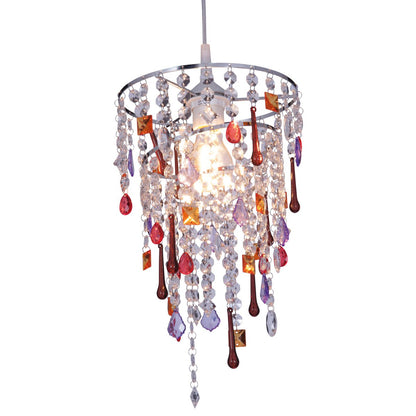 Decoratieve paraplu gekleurd "Lina"