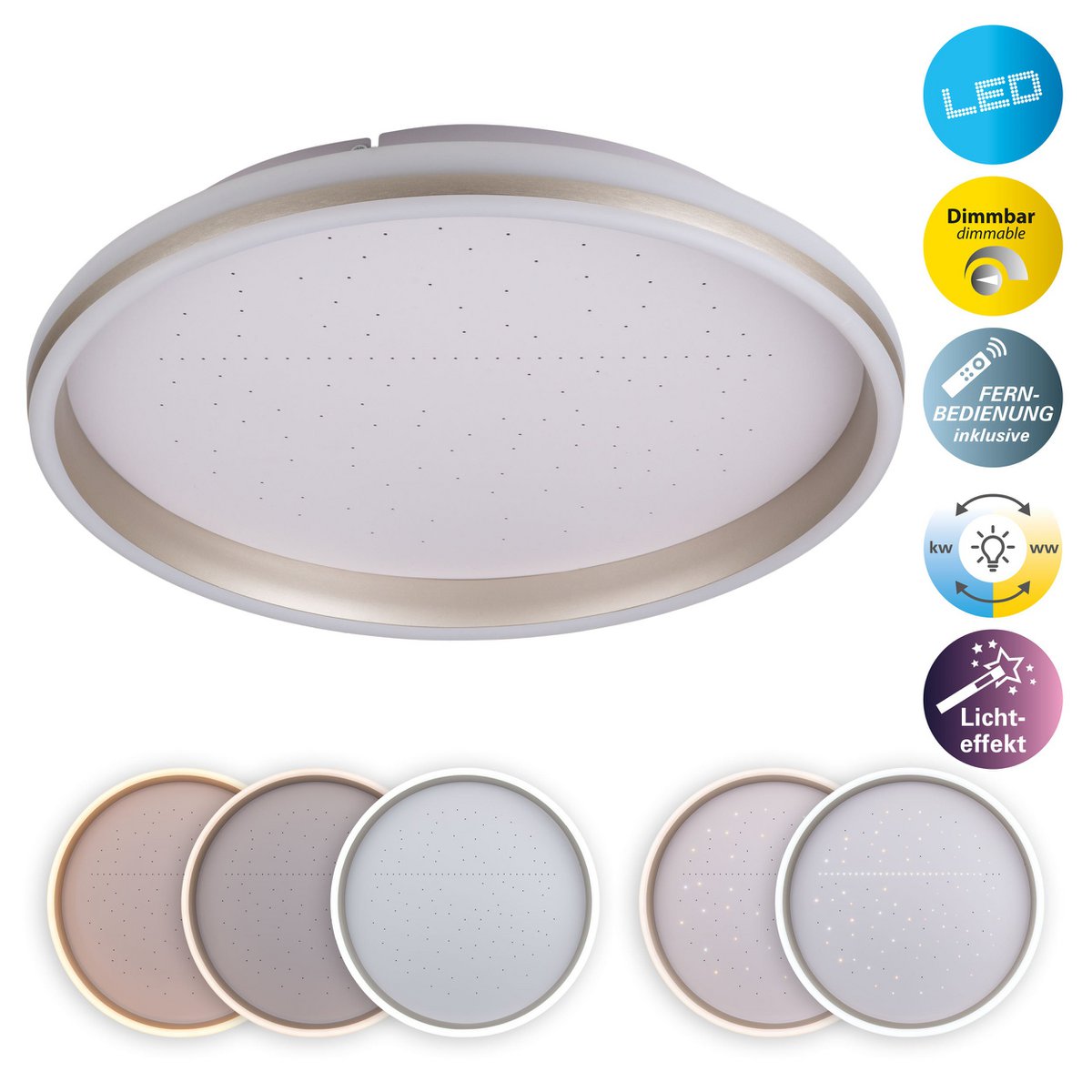 LED -plafondlicht "Meteor"