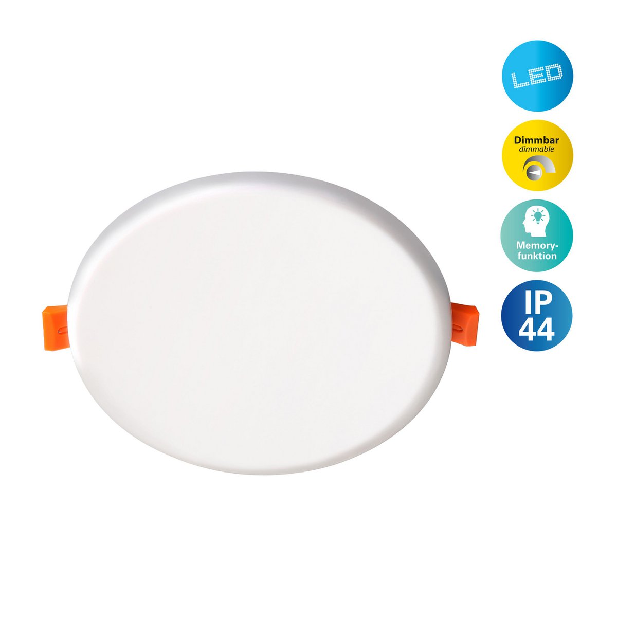 LED Inbouwlamp D: 15,5 cm dimbare "Suma"