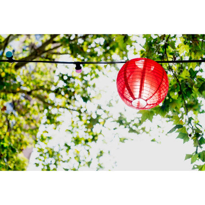 LED-textiel 10-Solar Light Chain Kleurrijk, voor buiten, lichte kettingmetaal en plastic en textiel, kleurrijk, met geïntegreerde LED