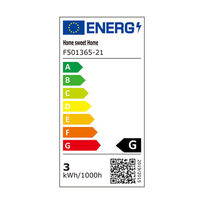 Home Sweet Home - Check Led Bureaulamp 3W Zwart - Verstelbare