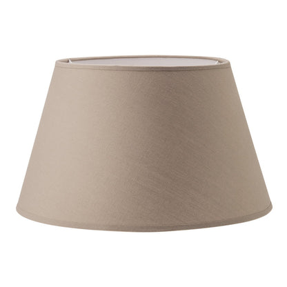 Home Sweet Home Stoffen Lampenkap Taupe - 30 x 20 x 17 cm