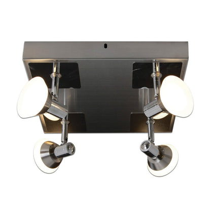 4 LED plafondlamp "Jericho" d:28cm