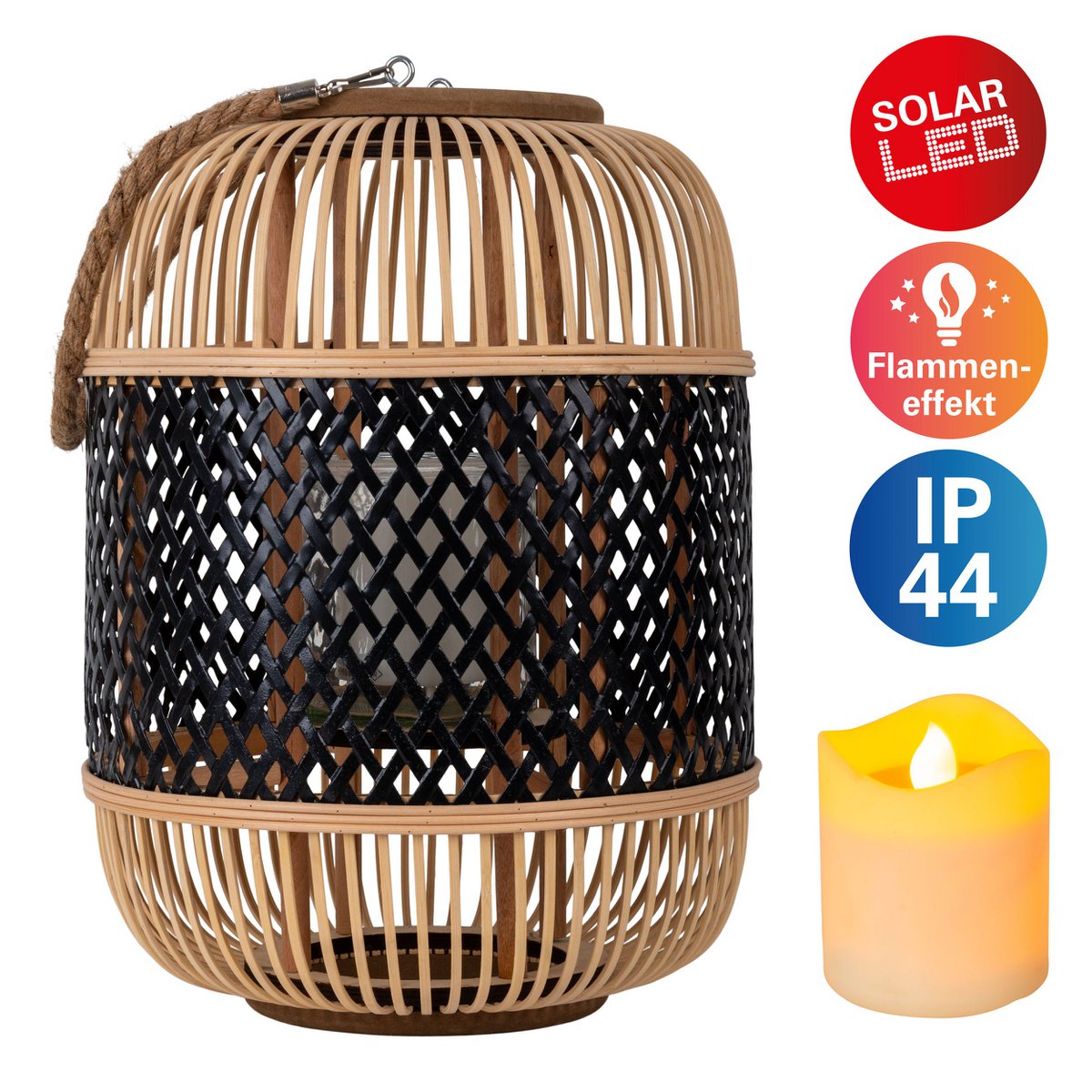 LED Decol Light "Korbinian" H: 31,5 cm