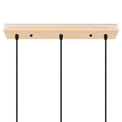 Home Sweet Home - Plafondkap 3L - Beige - Rechthoekig - 9.5/47/5 cm
