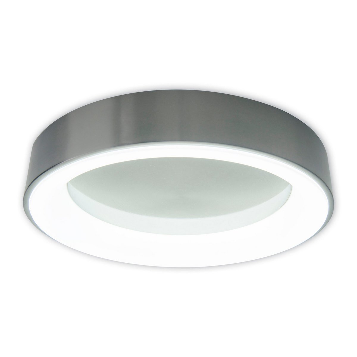 LED -plafondlamp "multo" Ø 46,5 cm, veel functies, gemaakt van metaal en plastic, met geïntegreerde LED's, verlichting voor woonkamer, kantoor of nachtkastje
