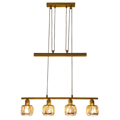 LED balanceerpendellamp "Josefa" E14 kooldraad