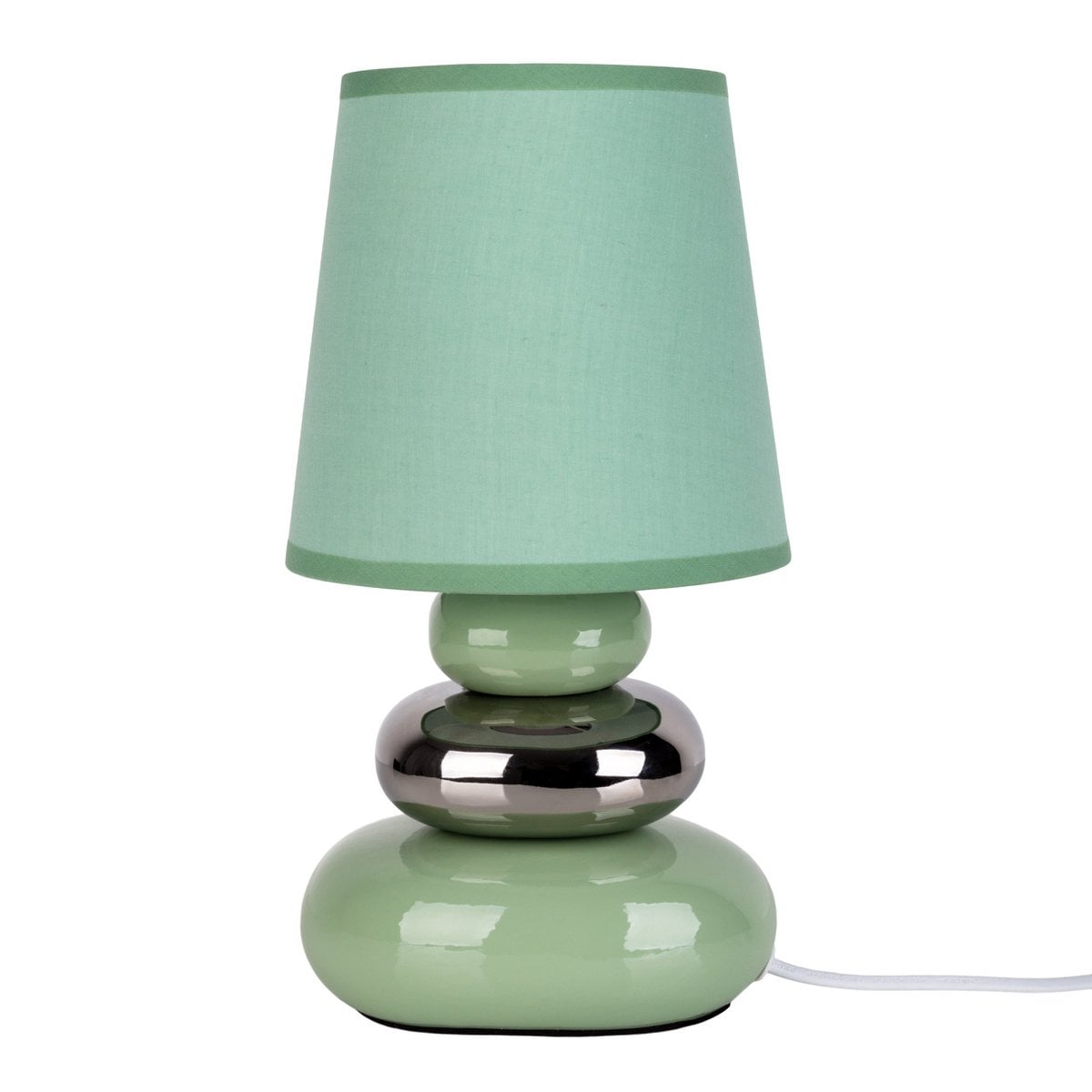 Keramische tafellamp "Stoney" Mint - Klassiek - Tabel Lay - - Mint - E14 - Geen informatie