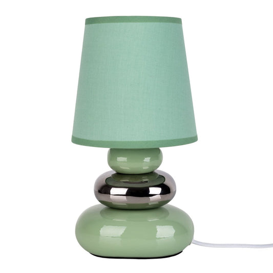 Keramische tafellamp "Stoney" Mint - Klassiek - Tabel Lay - - Mint - E14 - Geen informatie