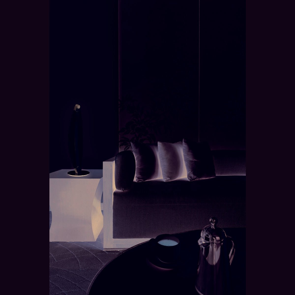 LED tafellamp "Bow" h:40.5cm