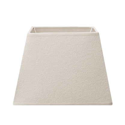 Home Sweet Home Stoffen Lampenkap Beige - 20 x 14 x 14 cm