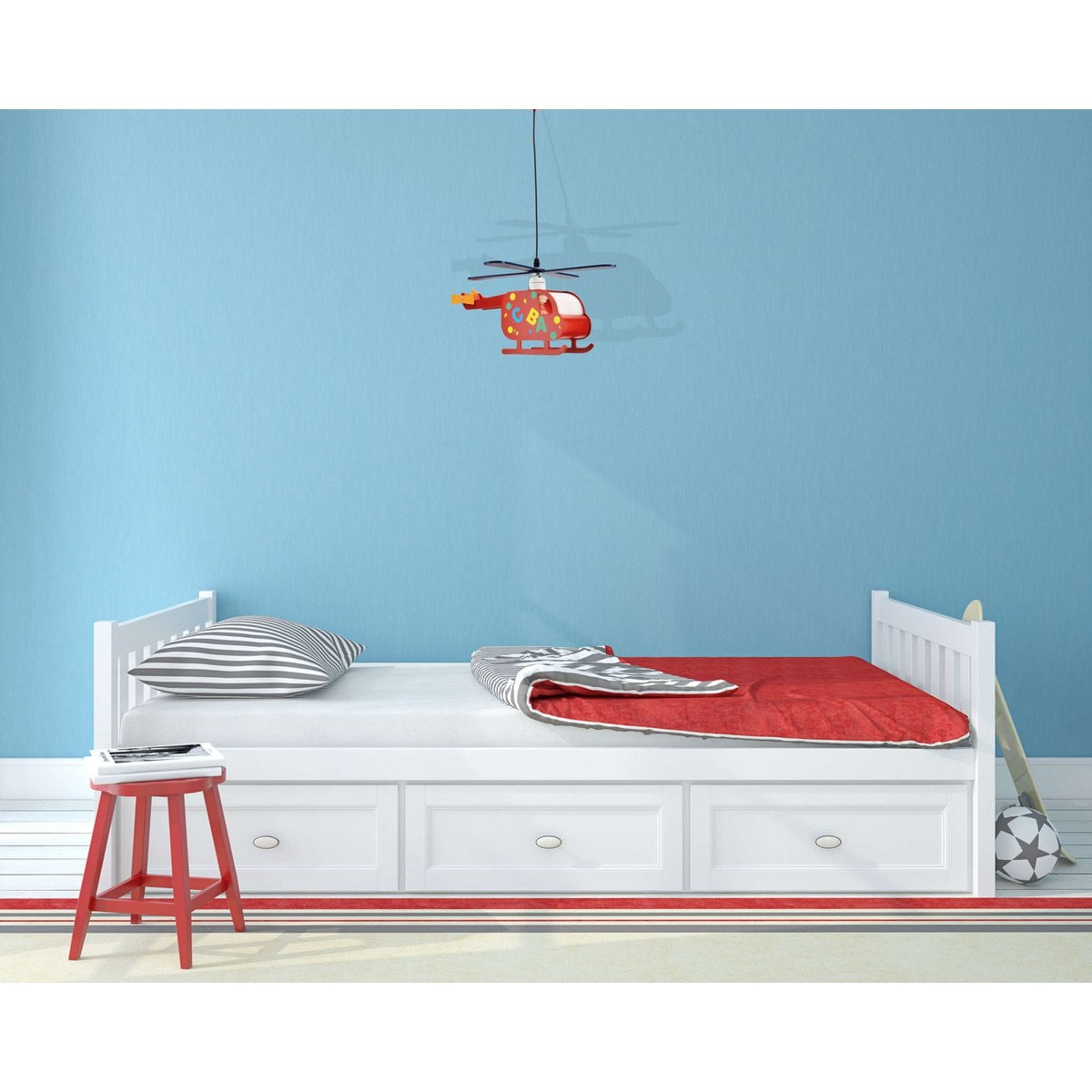 Kinderhanger lamp "Hubert" helikopter