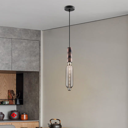 Home Sweet Home hanglamp roest Saga Tube - G78 - dimbaar E27 rook