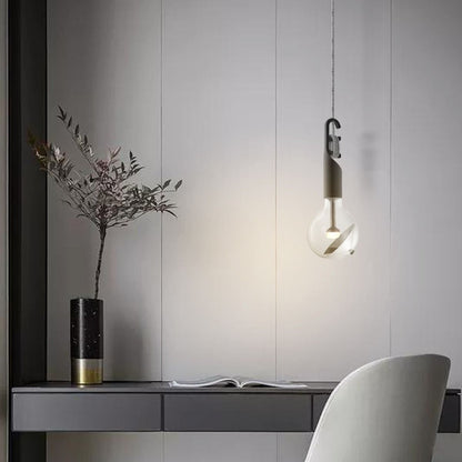 Home Sweet Home Hanglamp Move Me - Twist Cone 5.5W 2700K zwart-zilver