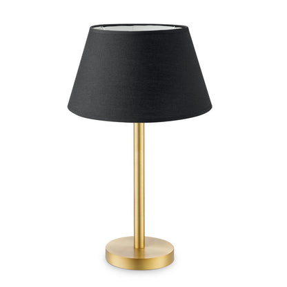 Home Sweet Home Tafellamp Largo - E27 Messing zwart 30cm