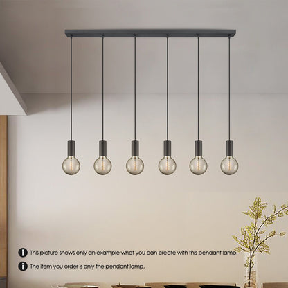 Home Sweet Home verlichtingspendel Pendel Xxl 120/9.5/137.5cm - Zwart Copy 1