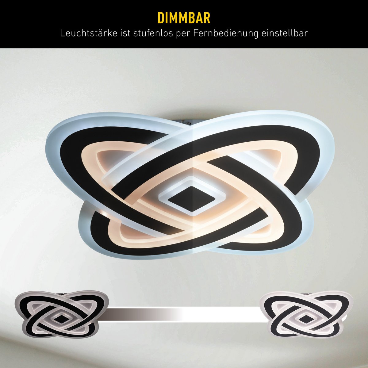 LED -plafondlicht "Milla" L: 48 cm