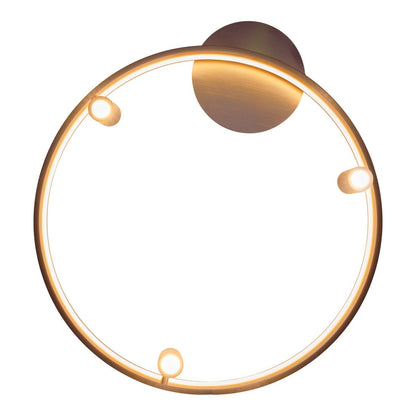 LED -plafondlamp "Tristan", moderne metalen plafondlamp en plastic in stalen blanco, de LED's zijn stevig geïnstalleerd. Met ongeveer 58 cm Øthie ideale verlichting voor woonkamer, eetkamer of keuken.