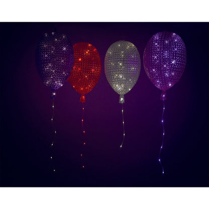 Led decoratief plastic in het wit, met geïntegreerde LED