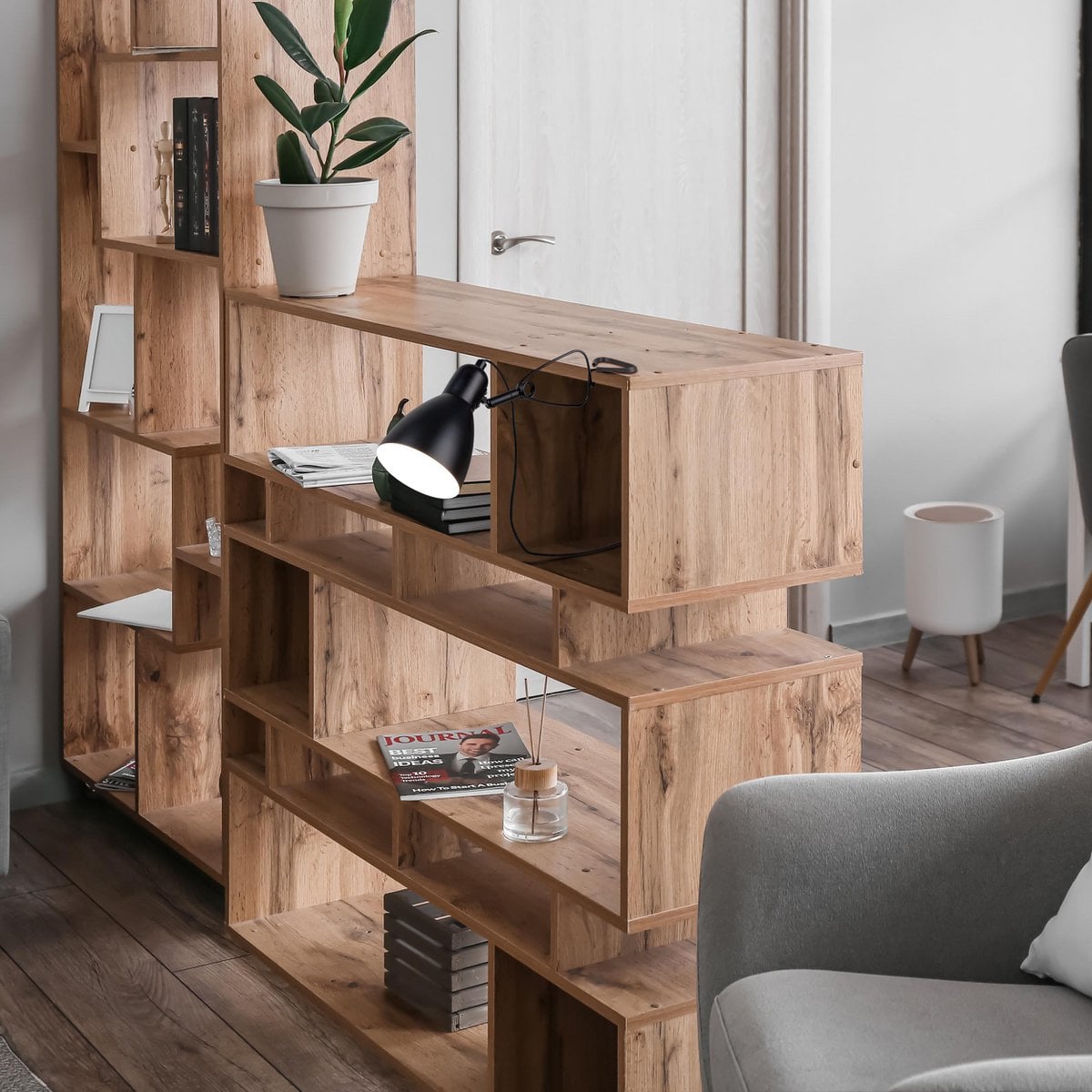 Klemtafels "Mara" Matt Schwarz voor E14 Max. 18 Watt, voor interieur, 28 cm hoog