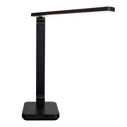LED -tafellamp "Mover" zwart, metaal en plastic, 38 cm hoog, dimable, CCT -kleurwisselaar