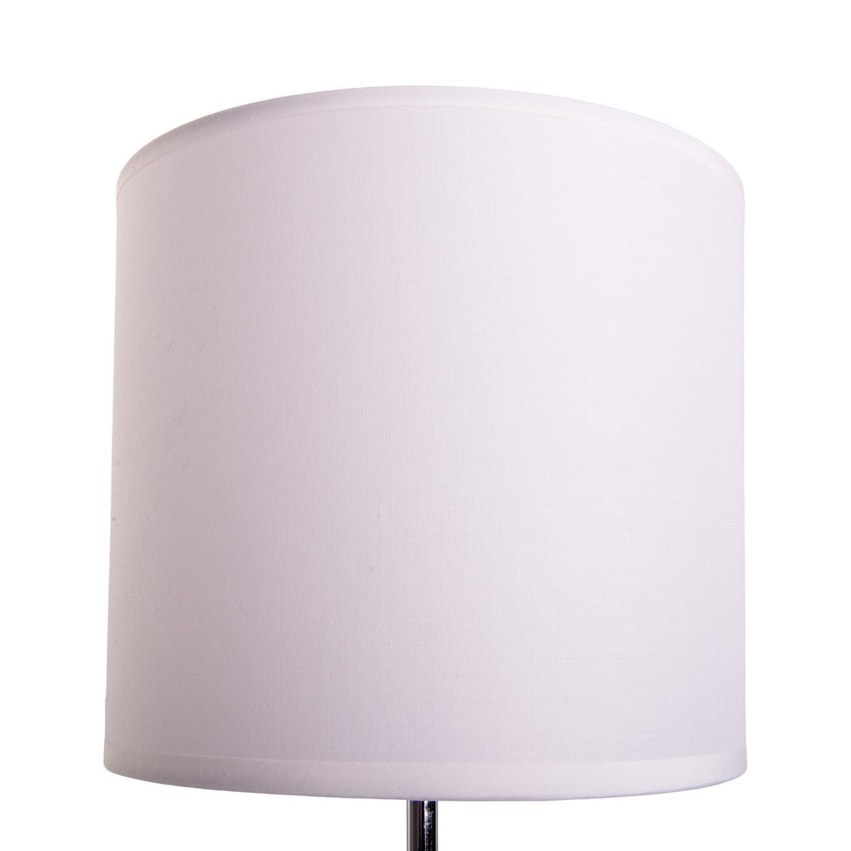 Tafellamp "New York", klassieke metalen tafellamp met tekstbladen in wit, met E27 -aansluiting, 38,5 cm hoog, perfect voor woonkamer, eetkamer, gang en kantoor