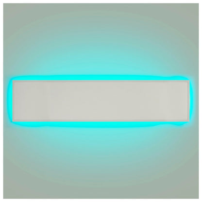 Smart Home LED -achtergrondverlichtingspaneel, lengte 100 cm, veel functies, transportlamp gemaakt van metaal en plastic, geïntegreerde LED's