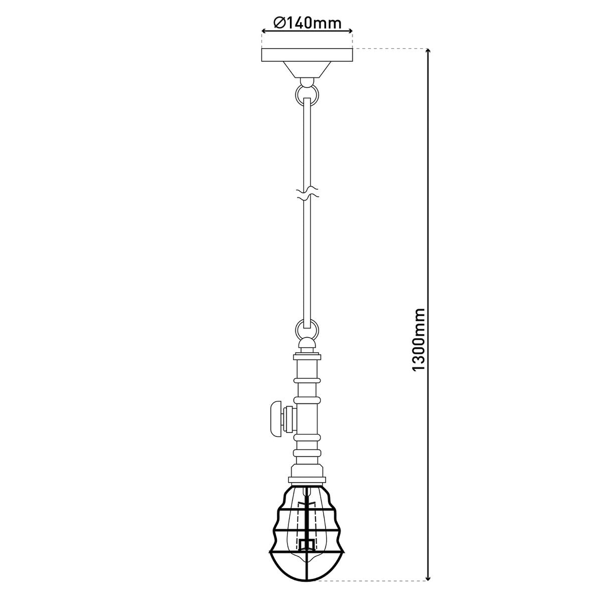 Hanger lamp "regia", rood metaal, henneptouw, E27 -versie, verlichting voor woonkamer, jeugdruimte of kantoor