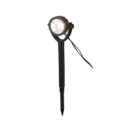 Solar / EarthSpout 6 Set "nomi" ca. 475 cm lang, gemaakt van zwart plastic, warm wit