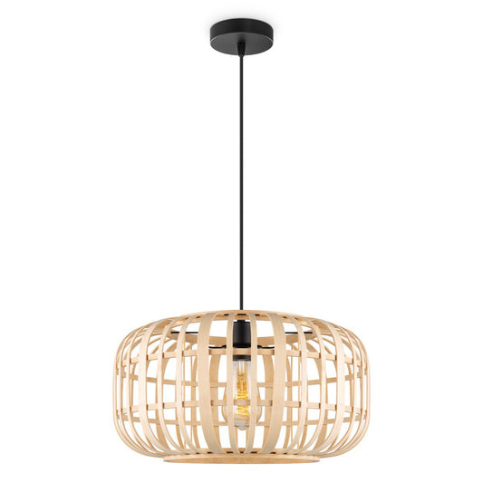 Home Sweet Home Boheemse Hanglamp Bamboe Lampenkap 40 x 126 cm (B X H)
