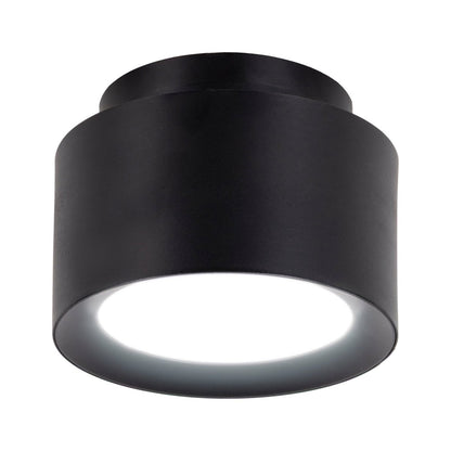LED Spot D: 14 cm zwarte "Trimes"