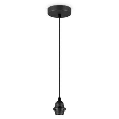 Home Sweet Home Zwarte Minimalistische Hanglamp