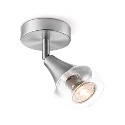Home Sweet Home LED Wandspot Vaya - incl. dimbare LED lamp - staal