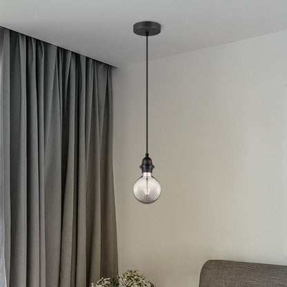 Home Sweet Home Zwarte Minimalistische Hanglamp