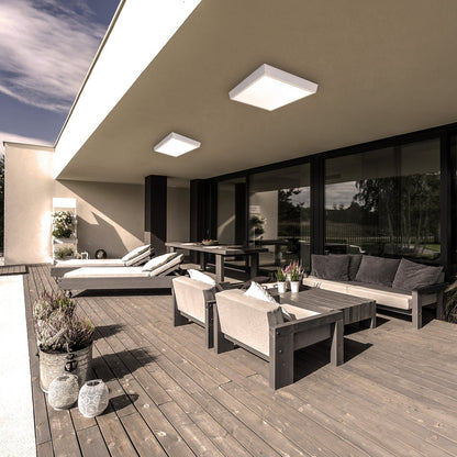 LED Buiten plafondlicht IP54 "MIO" S: 27cm