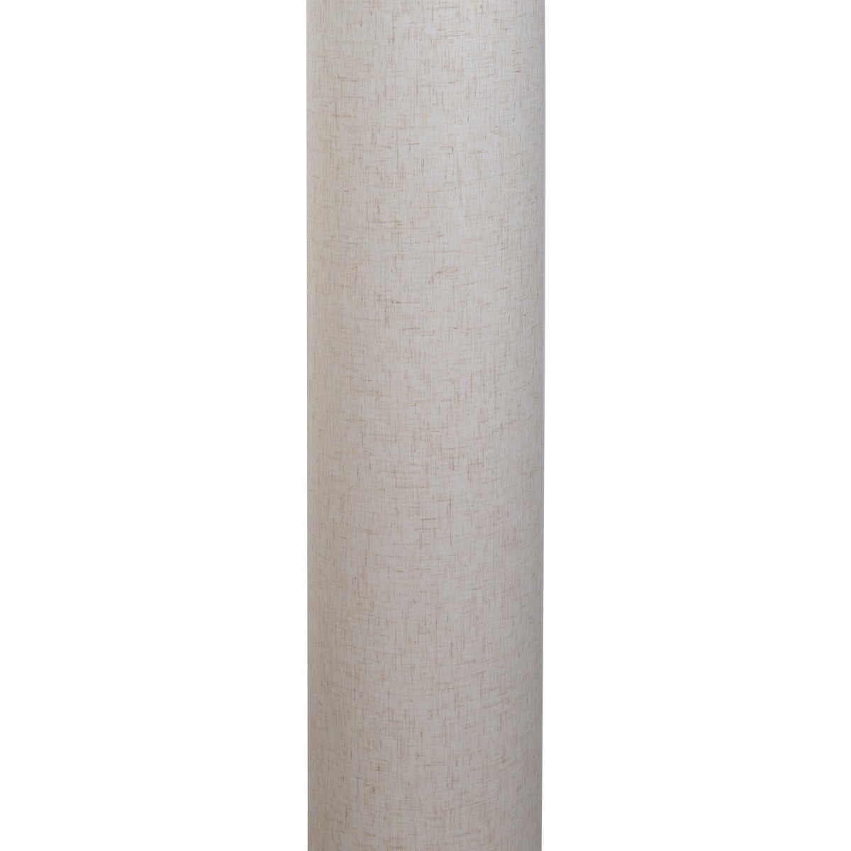 Staande lamp "Beate" Natuur van metaal en een tekstblazer in de natuur, E27 -aansluiting, vloerlamp voor eetkamer, woonkamer, gang of kantoor, ca. 110 cm hoog