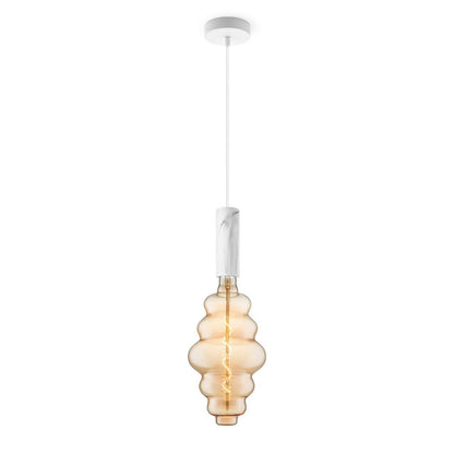 Home Sweet Home hanglamp Marmer Saga Cloud - G160 dimbaar E27 amber