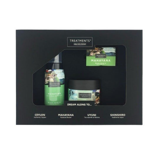 Treatments® - GSSM - Geschenkdoos Douche & Scrub - Mahayana