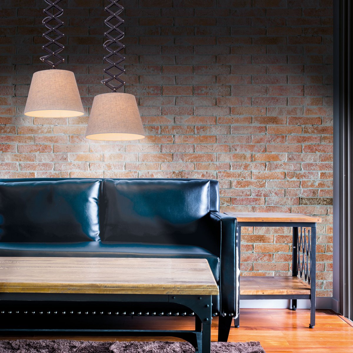 Shear hanger lamp "Adrienne" Max.