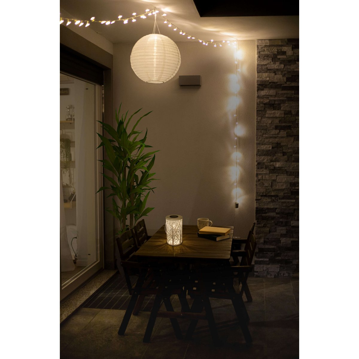 LED Decoratie Solar Light White